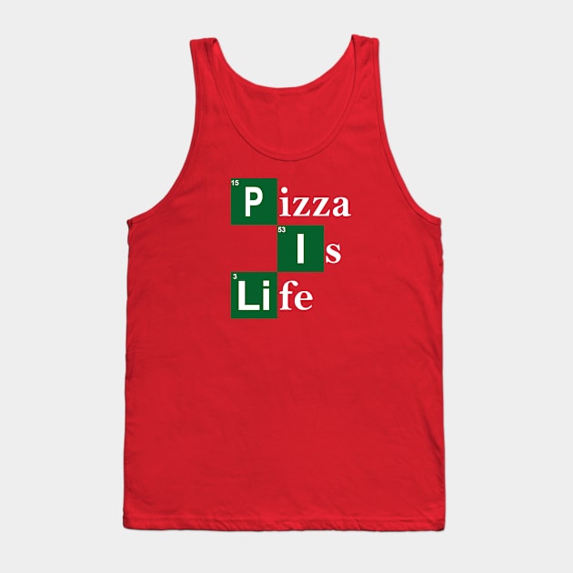 Breaking Pizza Tank Top by PizzaIsLife